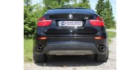 FOX final silencer across exit right/left - 115x85 Typ 38 right/left - BMW X6