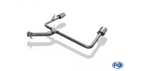 FOX tailpipe system right/left fits to final silencer - 140x90 Typ 32 right/left - Lexus RX450H