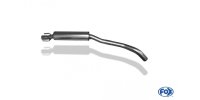 FOX front silencer - pipe diameter: 60mm - Opel Corsa B