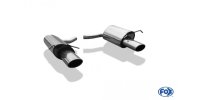 FOX final silencer right/left - 140x90 Typ 32 right/left - Mercedes C-Class 6-Cylinder W204/S204