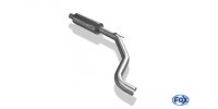 FOX front silencer - Opel Corsa D GSI