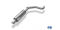 FOX front silencer - Opel Corsa D GSI