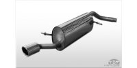 FOX final silencer one-sided - 1x80 Typ 16 - Audi A1...