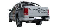 FOX Endschalldämpfer Ausgang rechts/links - 160x80 Typ 53 rechts/links - VW Amarok 4x4