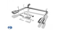 FOX tailpipe system 2x76 Typ 12 - Toyota Land Cruiser J20