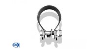 FOX pipe clamp stainless steel - Ø 83mm From FOX...