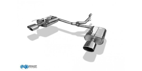 FOX Endschalldämpfer rechts/links - 140x90 Typ 44 rechts/links - Opel Insignia A 4x4 Fließheck/Stufenheck