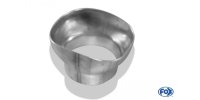 FOX lid for Tailpipe Square 110x110 with hole Ø63mm