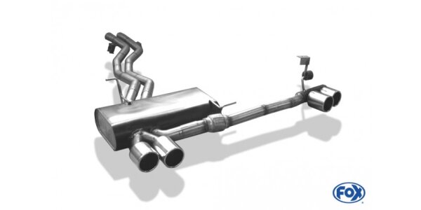 FOX Final Silencer exit 2x80 Typ 12 - BMW Z4 E85