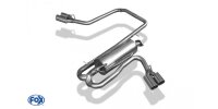 FOX Final Silencer exit on the side right and left on car...