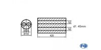 FOX Uni-Silencer around double flow - completion 466...