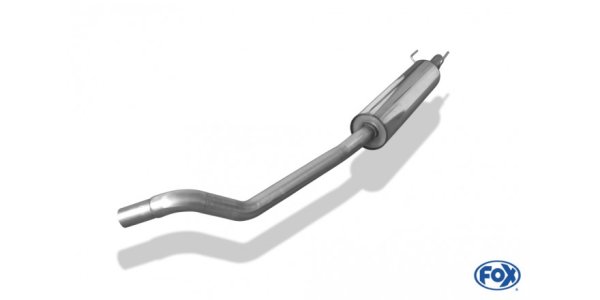 FOX front silencer - Opel Corsa B