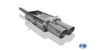 FOX final silencer center exit - 2x90 Typ 14 - Mini Cooper S R56