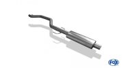 FOX front silencer - Opel Signum Sportheck 2,8L