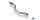 FOX front silencer - Opel Signum Sportheck 2,8L