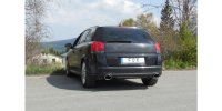 FOX final silencer exit right/left - 140x90 Typ 44 right/left - Opel Signum Sportheck