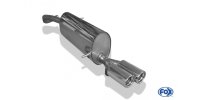 FOX final silencer - 2x76 Typ 13 - Skoda Fabia RS 5J...