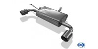 FOX final silencer across exit right/left - 1x90 Typ 16 right/left - Dacia Duster 4x4