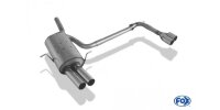 FOX Final Silencer exit 2x76 Typ 10 - BMW E46 316/318