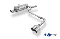 FOX Final Silencer exit single flow to MSD 2x76 Typ 10 -...