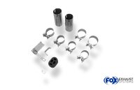 FOX Final Silencer exit single flow to MSD 2x76 Typ 10 - BMW E46 320/323/328