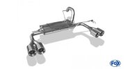 FOX Endschalldämpfer 2x90 Typ 13 - Mitsubishi Colt Z30 5-Türer