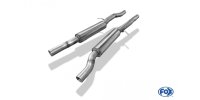 FOX front silencer right/left Ø63,5mm - Audi A6 4F...