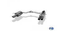 FOX Final Silencer 2x70 Typ 16 - Mercedes E-Class Cabrio A207 4-Cylinder