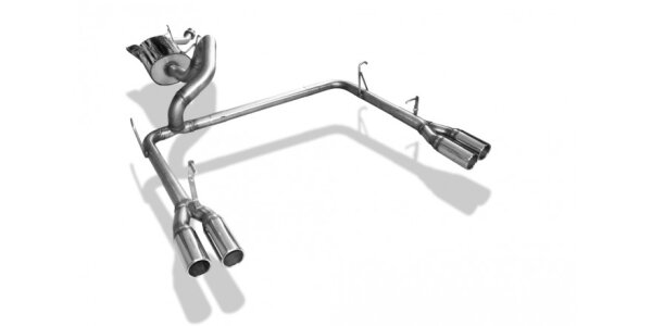 FOX Final Silencer 2x76 Typ 12 - Toyota Land Cruiser J20 Diesel