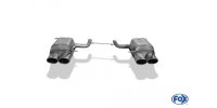 FOX final silencer right/left - 2x115x85 Typ 32 right/left - Mercedes SLK 172