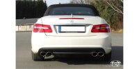 FOX final silencer right/left - 2x115x85 Typ 32 right/left - Mercedes E-Class Cabrio A207 4-Cylinder