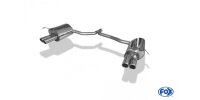 FOX Final Silencer 2x70 Typ 16 - Mercedes E-Class Coupe C207 4-Cylinder