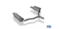 FOX final silencer right/left - 2x70 Typ 16 right/left - Mercedes E-Class Coupe C207 4-Cylinder