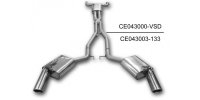 FOX Endschalldämpfer rechts/links - 1x100 Typ 16 rechts/links - Chevrolet Camaro