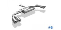 FOX Endschalldämpfer quer 2x90 Typ 17 - BMW X3 F25