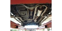 FOX final silencer Sidepipe, exit right and left on car - 2x90 Typ 16 right/left - 11-16 Ford Ranger 4x4 double cabin