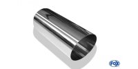 FOX welding tailpipe Typ 14 Ø 114 mm / length: 300 mm - around / unrolled up / 15° beveled / without absorbers