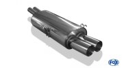 FOX final silencer Ø2x63,5mm - 2x76 Typ 10 - BMW...