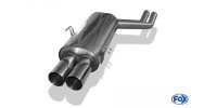 FOX final silencer Ø2x63,5mm - 2x76 Typ 10 - BMW E34 M5