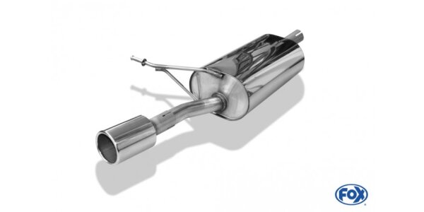 FOX Final Silencer 1x90 Typ 12 - Dacia Duster 4x2 (FWD)