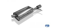 FOX final silencer - 1x90 Typ 12 - Dacia Duster 4x2 (FWD)