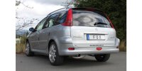 FOX final silencer - 106x71 Typ 32 - Peugeot 206 SW