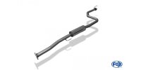 FOX front silencer - Honda Civic VI Aerodeck MC2