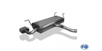 FOX Final Silencer across exit 145x65 Typ 59 - Subaru XV G4