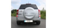 FOX final silencer across exit right/left - 145x65 Typ 59 right/left - Suzuki Grand Vitara JT 5-Door