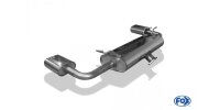 FOX Final Silencer across exit 160x80 Typ 52 - Suzuki Grand Vitara JT 5-Door