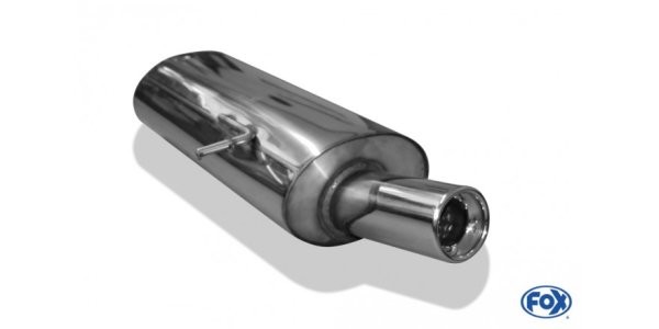 FOX final silencer - 1x90 Typ 13 - VW Sharan 7M 4-Motion/Syncro