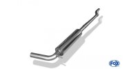 FOX front silencer - Audi A1 Kompakt/Sportback