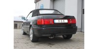 FOX Endschalldämpfer - 2x76 Typ 10 - Audi 80/90 - Typ 89/B3 Limousine/Coupe/80 B4 Cabrio