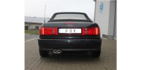 FOX Endschalldämpfer - 2x76 Typ 13 - Audi 80/90 - Typ 89/B3 Limousine/Coupe/80 B4 Cabrio